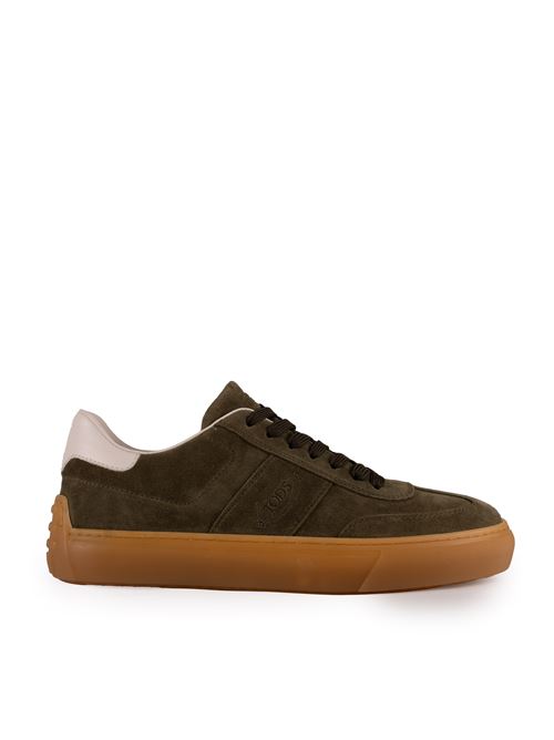 Sneakers Tabs in suede Verde TOD'S | XXM03EGC50 OQ42W24